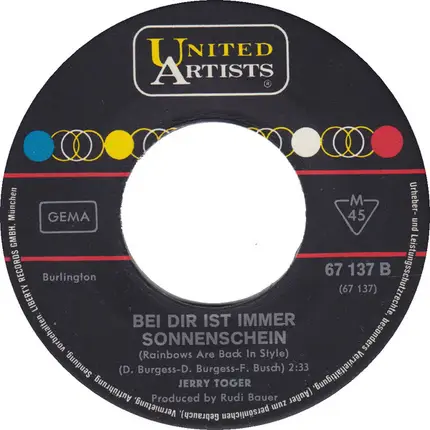 Jerry Toger - Du Bist Allein