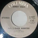 7inch Vinyl Single - Jerry Vale - All I Ever Wanted / Smile