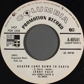 Jerry Vale - Heaven Came Down To Earth