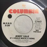 Jerry Vale - If I Could Write A Song