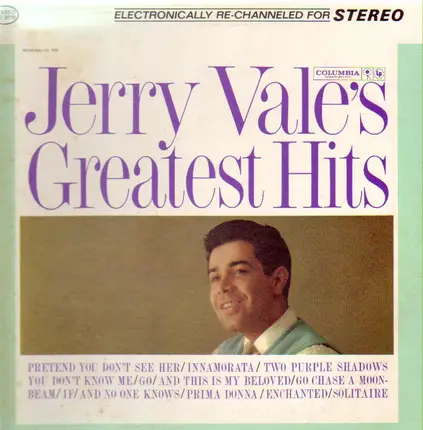 Jerry Vale - Jerry Vale's Greatest Hits