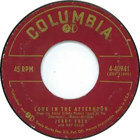 Jerry Vale - Love In The Afternoon / I'm Not Ashamed