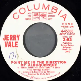 Jerry Vale - Point Me In The Direction Of Albuquerque