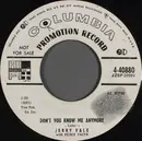 7inch Vinyl Single - Jerry Vale With Percy Faith - Don't You Know Me Anymore