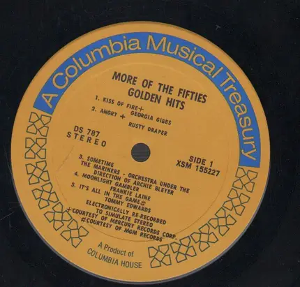 Jerry Vale, Guy Mitchell a.o - More Of The Fifties Golden Hits