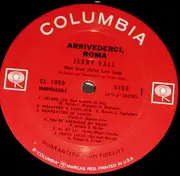 LP - Jerry Vale - Arrivederci, Roma - Mono