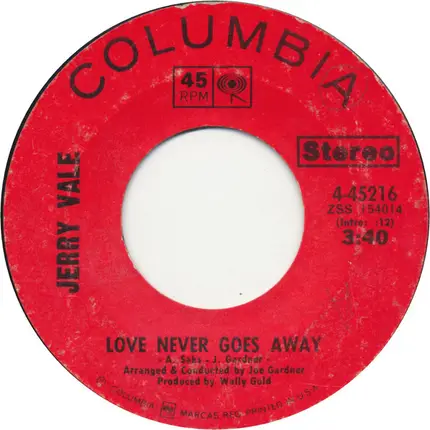 Jerry Vale - I Climbed The Mountain