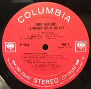LP - Jerry Vale - Sings 16 Greatest Hits Of The 60's