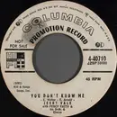 7inch Vinyl Single - Jerry Vale - You Don't Know Me