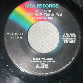 Jerry Wallace - All I Ever Want From You (Is You)