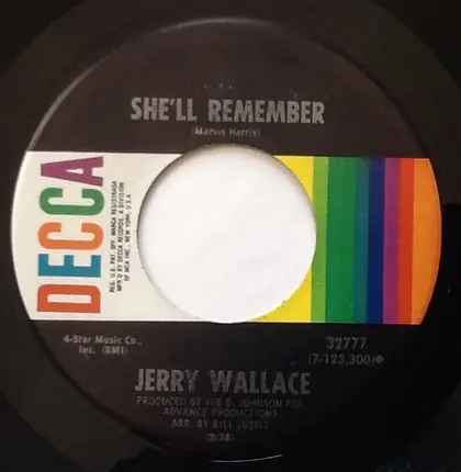 Jerry Wallace - She'll Remember