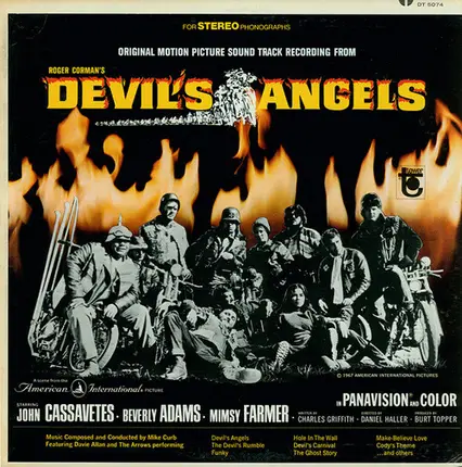 Jerry And The Portraits / Davie Allan & The Arrows - Original Motion Picture Sound Track Recording From Roger Corman's "Devil's Angels"