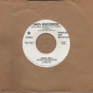 Jerry Bell - Love Will Make It Alright