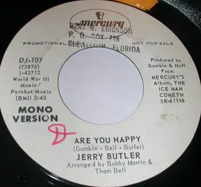 Jerry Butler - Are You Happy