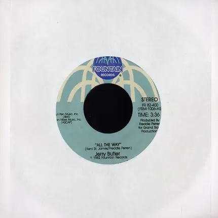 Jerry Butler - All The Way / No Love Without Changes