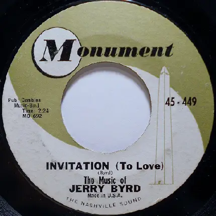 Jerry Byrd - Invitation (To Love)