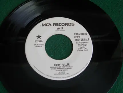 Jerry Fuller - Lines