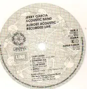 Double LP - Jerry Garcia Acoustic Band - Almost Acoustic - white vinyl