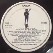 LP - Jerry Garcia - Garcia - Embossed