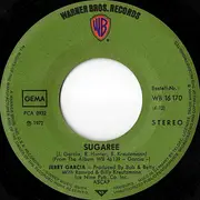 7inch Vinyl Single - Jerry Garcia - Sugaree / Deal