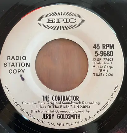 Jerry Goldsmith - Theme From Lilies of The Field