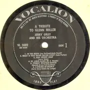 LP - Jerry Gray And His Orchestra - A Tribute To Glenn Miller