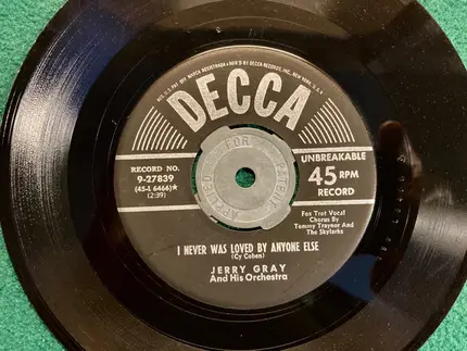 Jerry Gray And His Orchestra - Turn Back The Hands Of Time
