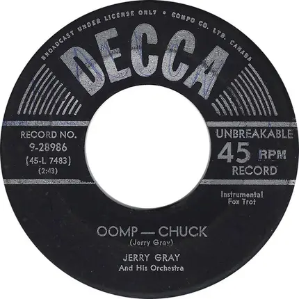Jerry Gray And His Orchestra - The Creep
