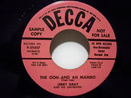 Jerry Gray And His Orchestra - The Ooh And Ah Mambo / Kettle Drum Hop