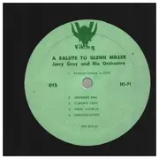 LP - Jerry Gray and Orchestra - A Salute to Glenn Miller