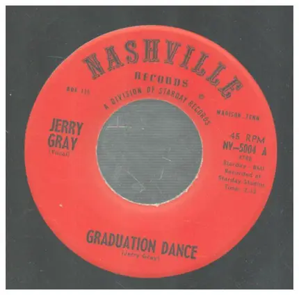 Jerry Gray - Graduation Dance / Watching Cupid