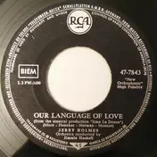 Jerry Holmes - Red River Sally / Our Language Of Love
