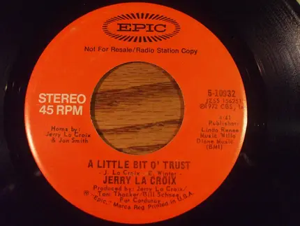 Jerry La Croix - A Little Bit O' Trust