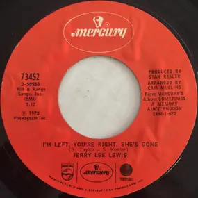 Jerry Lee Lewis - I'm Left, You're Right, She's Gone / I've Fallen To The Bottom