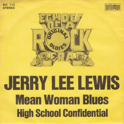 Jerry Lee Lewis - Mean Woman Blues