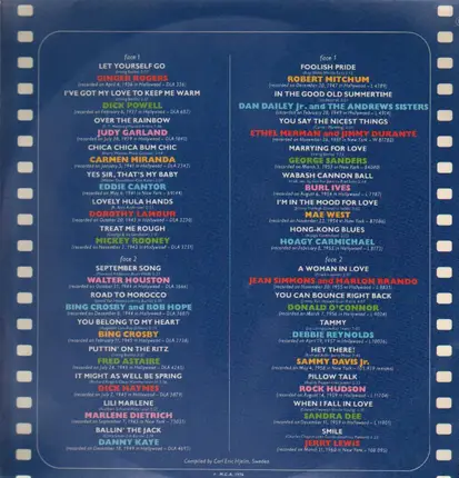Jerry Lee Lewis, Bing Crosby a.o. - The Stars Of The Silver Screen