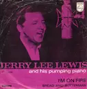 7inch Vinyl Single - Jerry Lee Lewis - I'm On Fire