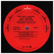 LP - Jerry Lee Lewis - Sometimes A Memory Ain't Enough