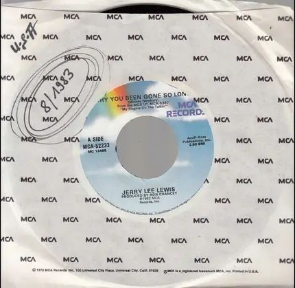 Jerry Lee Lewis - Why You Been Gone So Long
