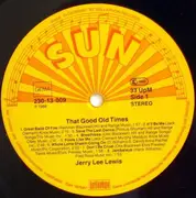 LP - Jerry Lee Lewis - That Good Old Times