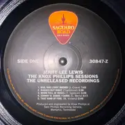 LP - Jerry Lee Lewis - The Knox Phillips Sessions - The Unreleased Recordings