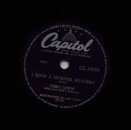 Jerry Lewis - I Keep Her Picture Hanging Upside Down / I Love A Murder Mystery