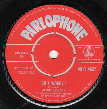 Jerry Lordan - Who Could Be Bluer?