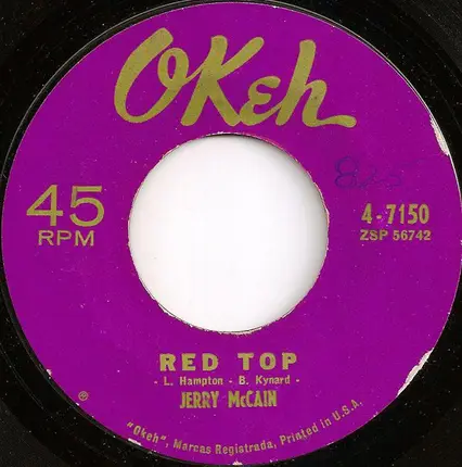 Jerry McCain - Red Top / Twist '62'