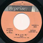 7inch Vinyl Single - Jerry McGee And The Cajuns - Walkin' / Blues Train