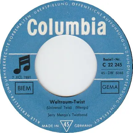 Jerry Mengo's Twistband - Eisenbahn-Twist / Weltraum Twist