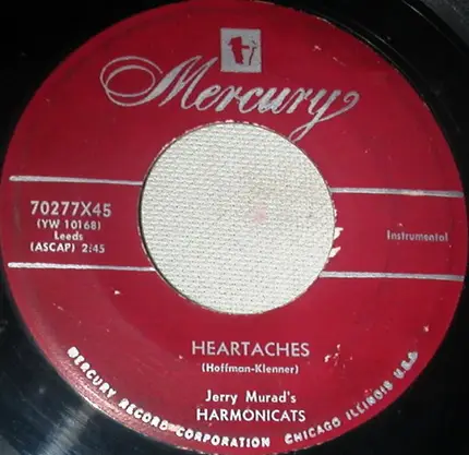 Jerry Murad's Harmonicats - Just One More Chance / Heartaches