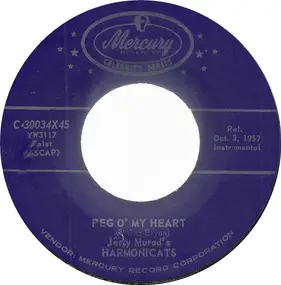 Jerry Murad's Harmonicats - Peg O' My Heart / Charmaine