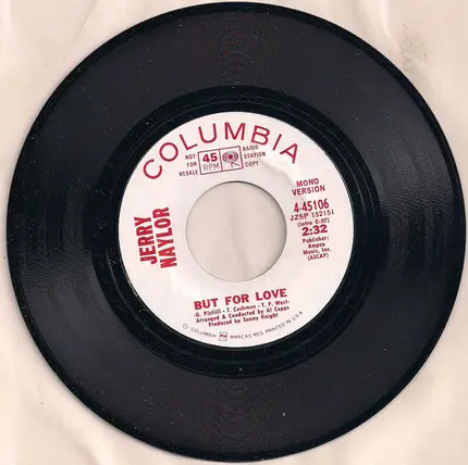 Jerry Naylor - But For Love