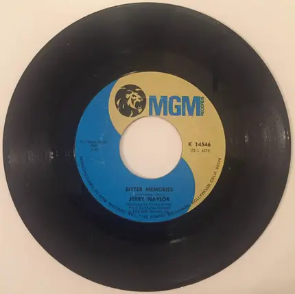 Jerry Naylor - If You Don't Know Me By Now / Bitter Memories